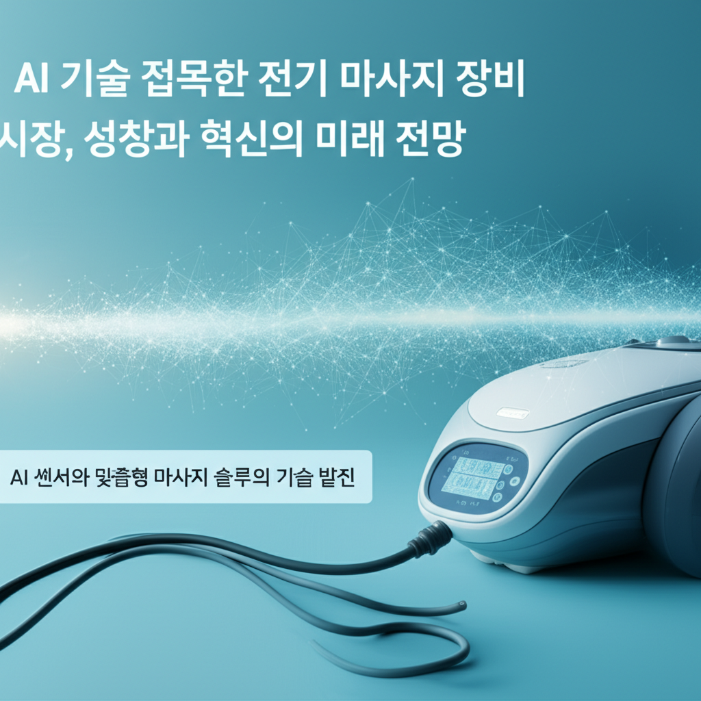 AI 센서와 맞춤형 마사지 솔루션의 기술 발전