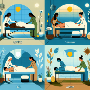 계절별 웰니스: 스트레스를 해소하는 마사지의 이점